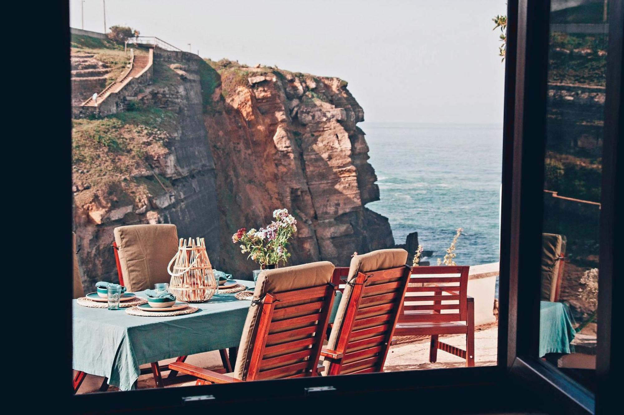 Um Lugar Ao Sol Beach House Azenhas Do Mar Sintra Ngoại thất bức ảnh